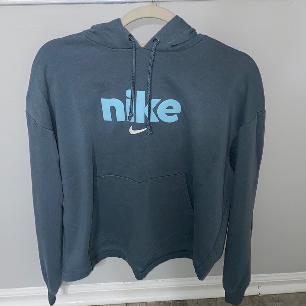 Nike Light Weight Blue Sweatshirt